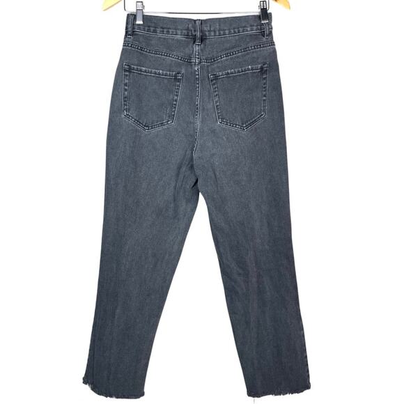 Pacsun High Rise Straight Jeans Distressed - Picture 2 of 9